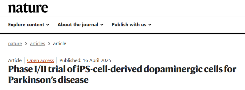干细胞疗法！老年人的第二大神经性杀手治疗突破！